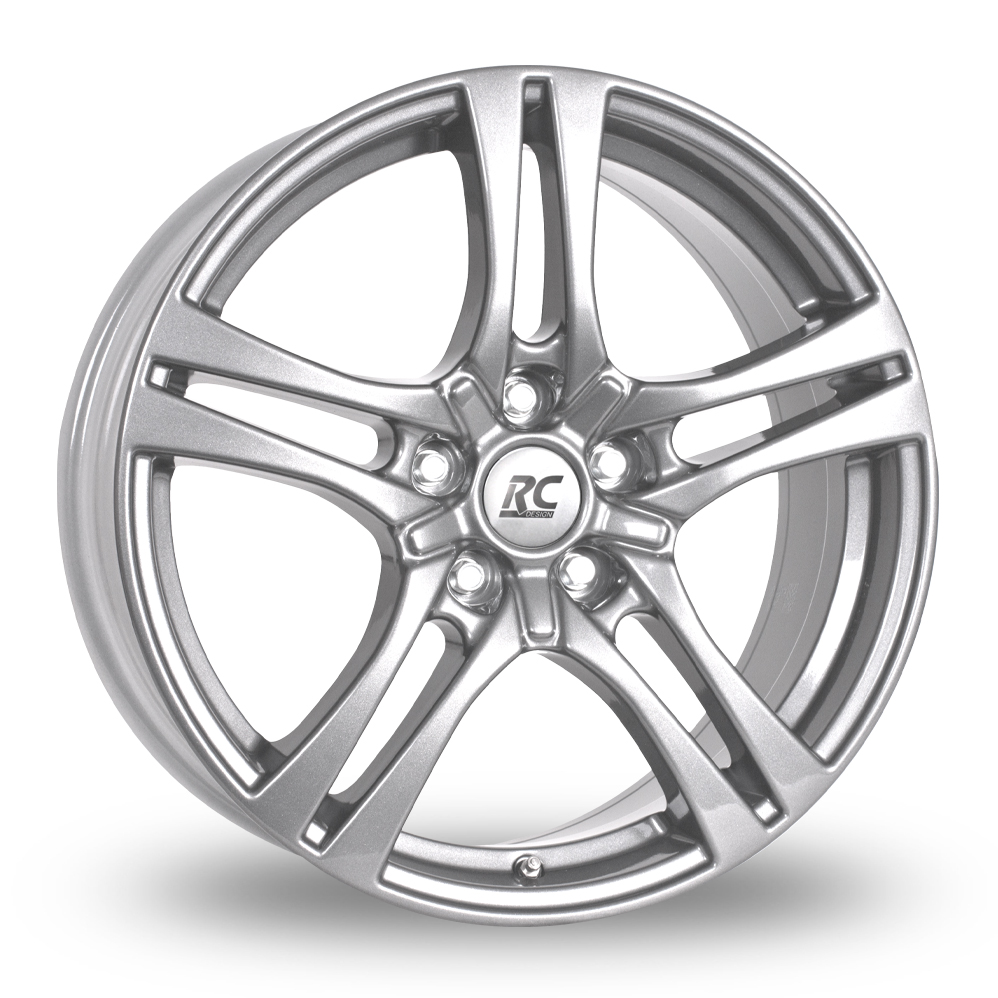 RC Design RC26 Crystal Silver Alloy Wheels