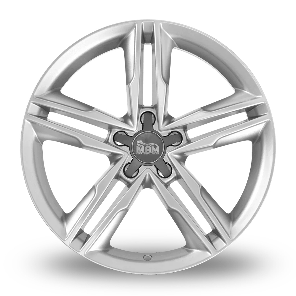18" MAM A1 Silver Alloy Wheels