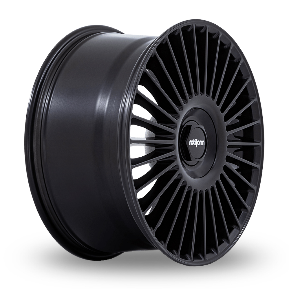 22" Rotiform RC202 GRZ (EU Warehouse) Matt Black Alloy Wheels