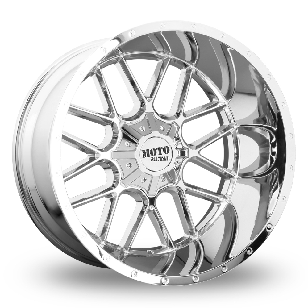 Moto Metal MO986 Siege (USA Warehouse) Chrome Alloy Wheels