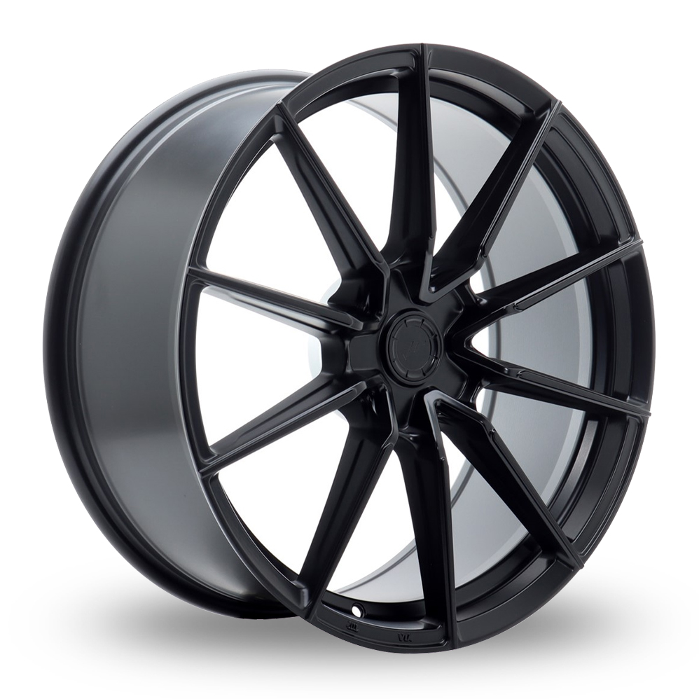 Japan Racing SL-02 (9x20) (Custom Fitment) Matt Black Alloy Wheels