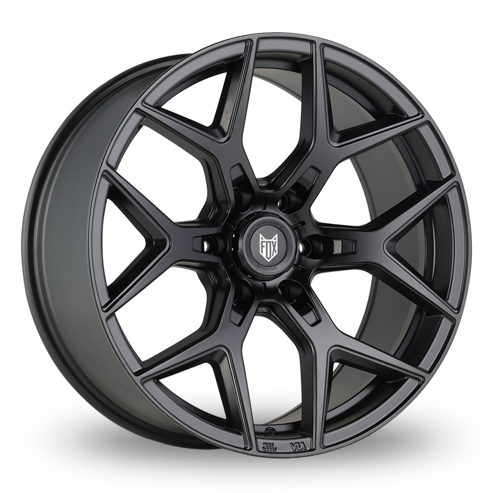 Fox Racing TR1 Matt Black Alloy Wheels