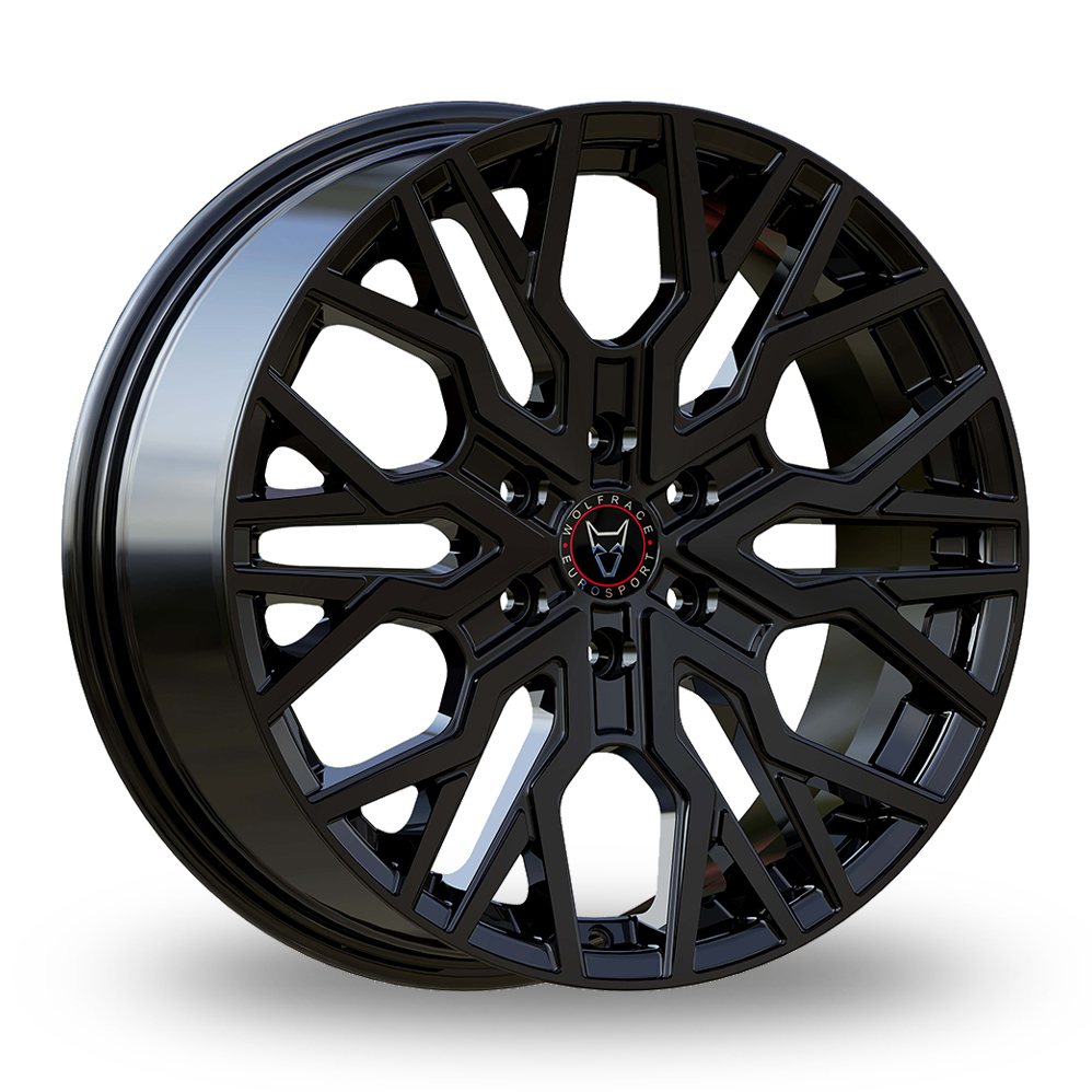 Wolfrace Eurosport Munich Super 6 Gloss Black Alloy Wheels