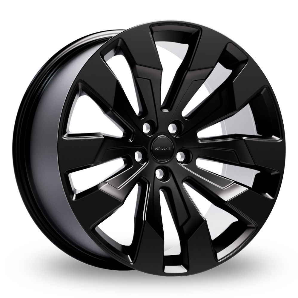 Hawke Sawblade Matt Black Alloy Wheels
