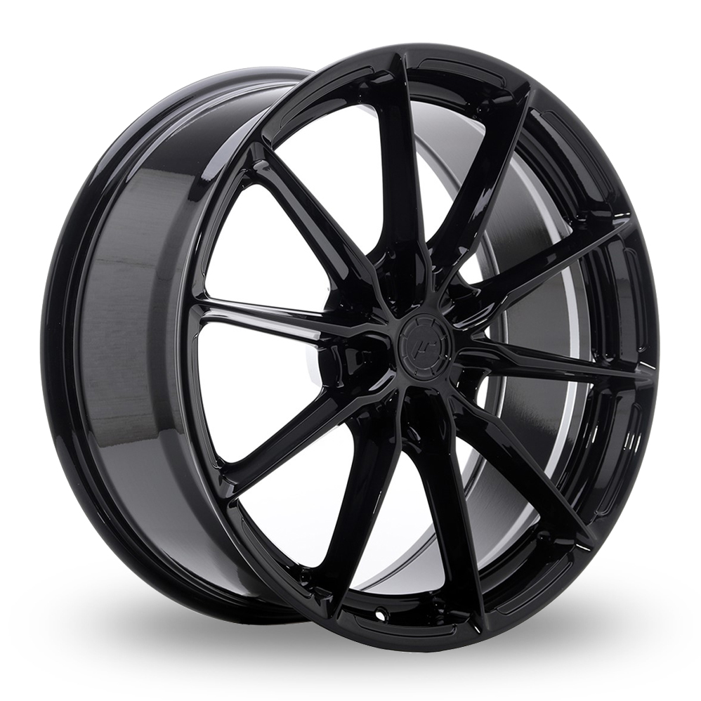 Japan Racing JR37 (8.5x20) Gloss Black Alloy Wheels