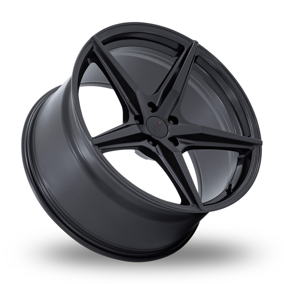 18" TSW TW007 Esprit (USA Warehouse) Matt Black Alloy Wheels