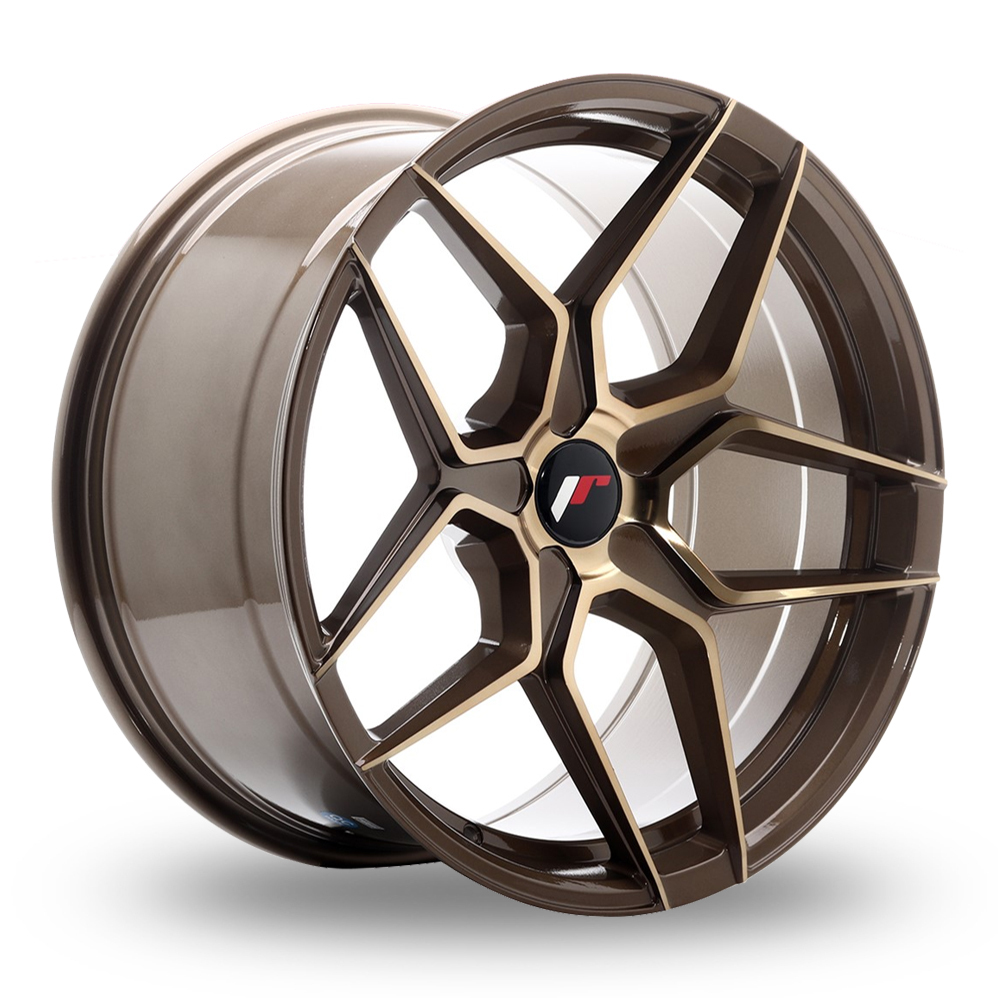 Japan Racing JR34 (9.5x19) (Custom Fitment) Platinum Bronze Alloy Wheels