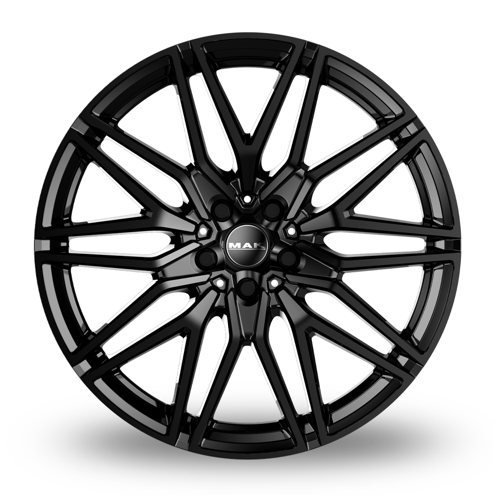 20" MAK Sturm Gloss Black Alloy Wheels