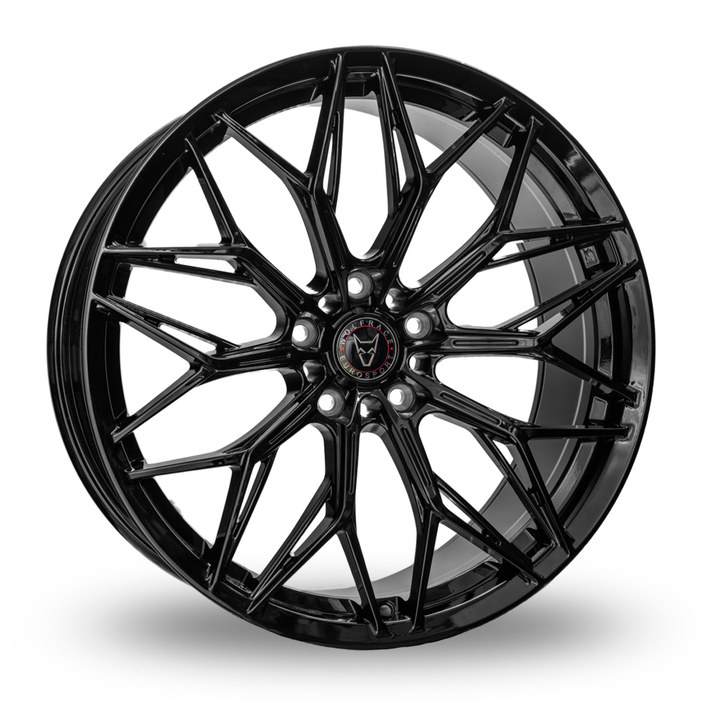 Wolfrace Eurosport Road Edition Wolfsburg Gloss Black Alloy Wheels