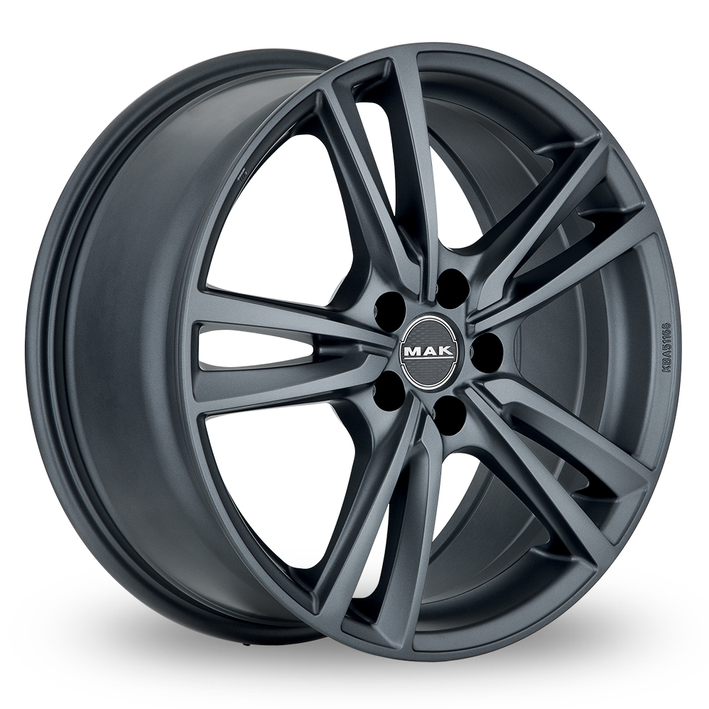 18" MAK Icona Matt Titan Alloy Wheels