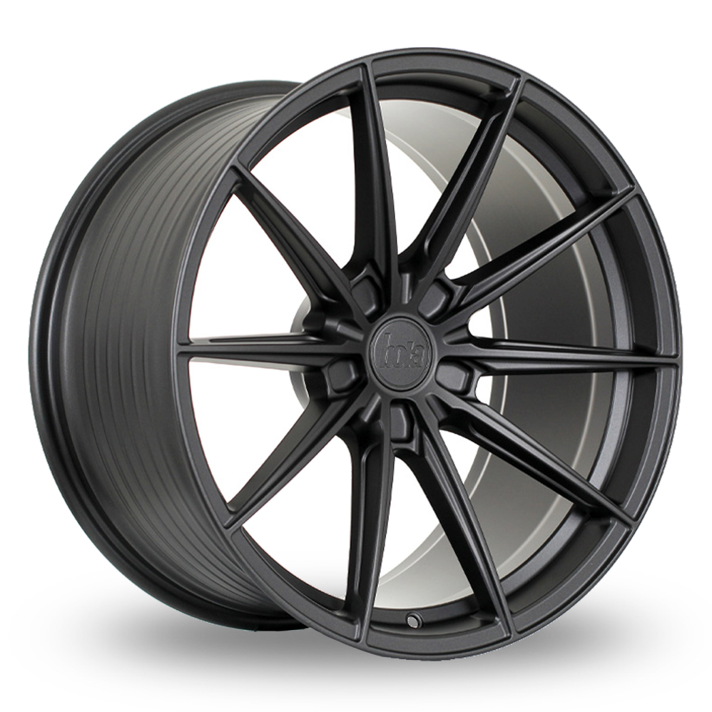 9x20 5x112 ET15-50 Bola FLK (Matt Gunmetal) (76.0cb) (900kg Load) (11.9kg Weight) (TW) Alloy Wheels