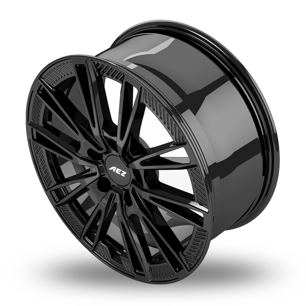 20" AEZ Alaska Black Alloy Wheels