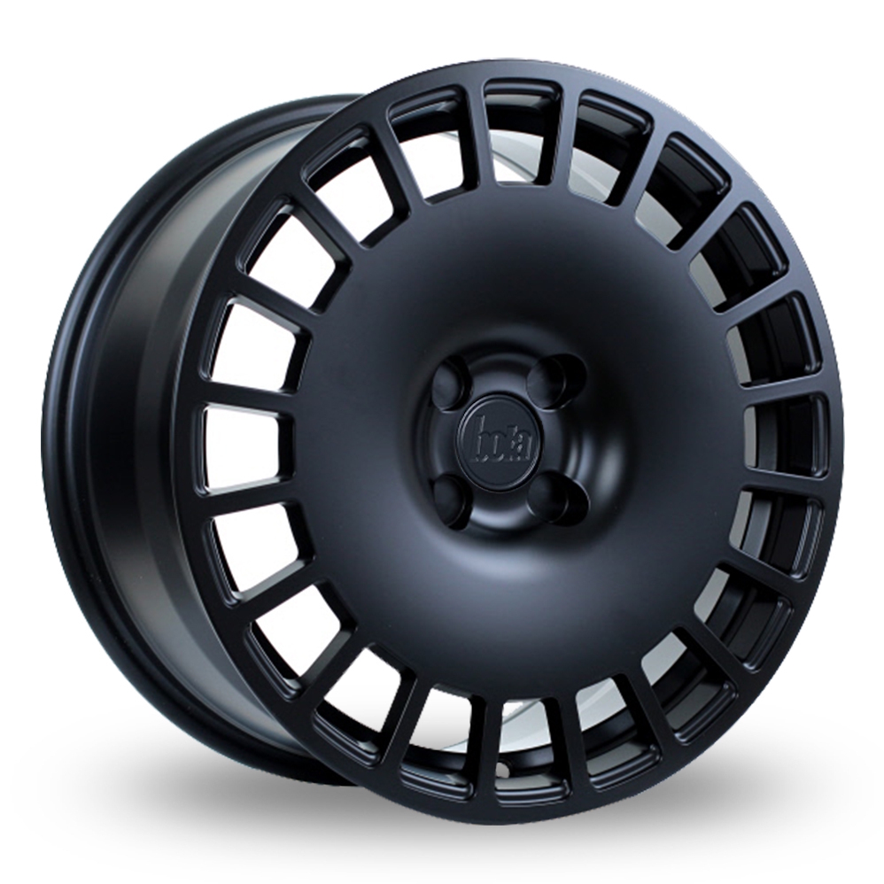 8x18 5x114.3 ET30-45 Bola B12 (Matt Black) (76.0cb) (700kg Load) (11.1kg Weight) (TW) Alloy Wheels