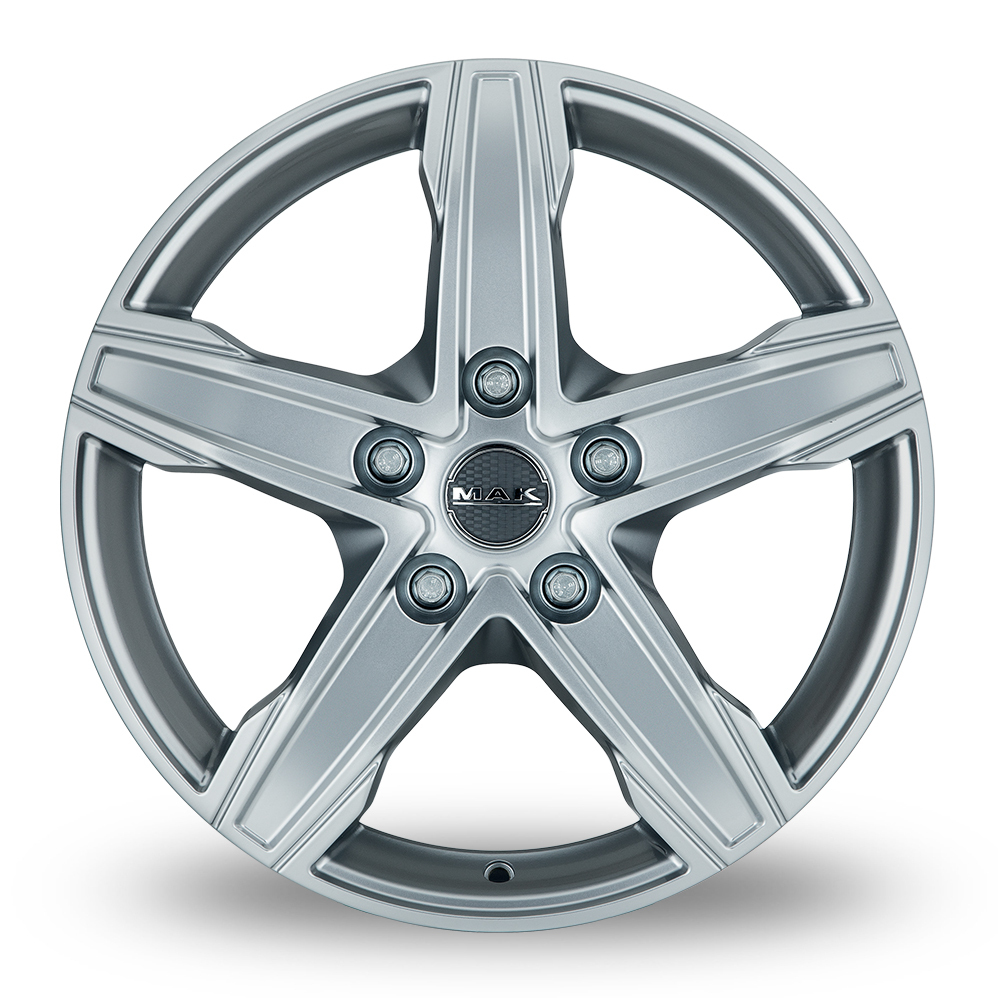 18" MAK KING5 Silver Alloy Wheels