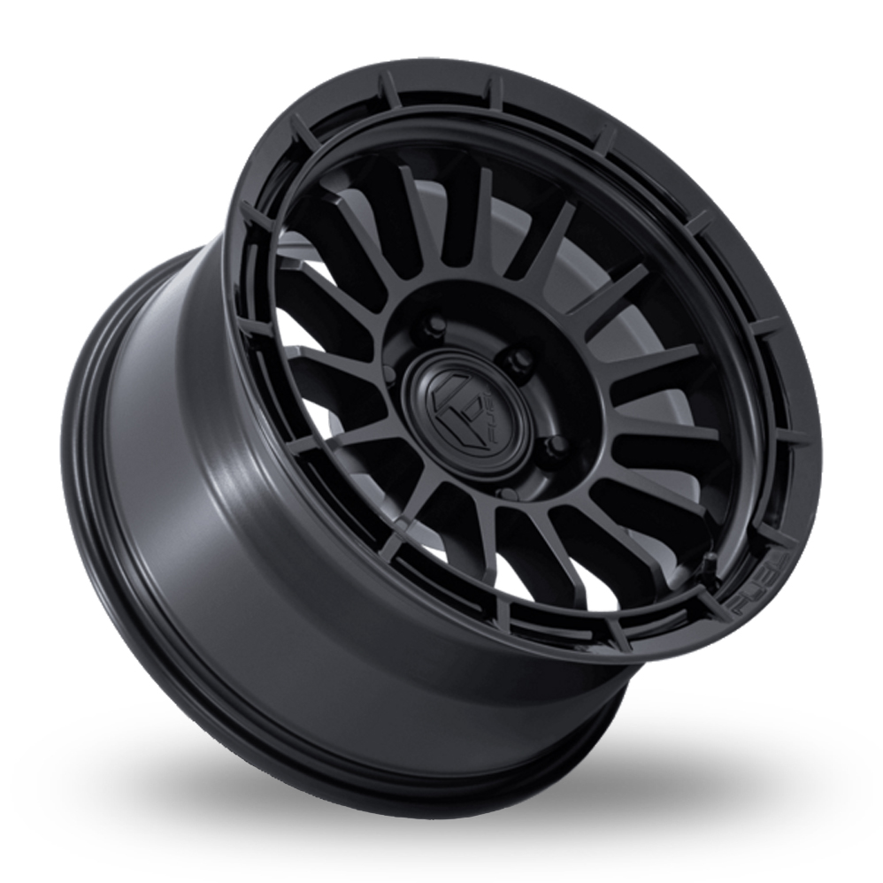20" Fuel Off-Road FC905 Ascend (USA Warehouse) Matt Black Gloss Black Lip Alloy Wheels