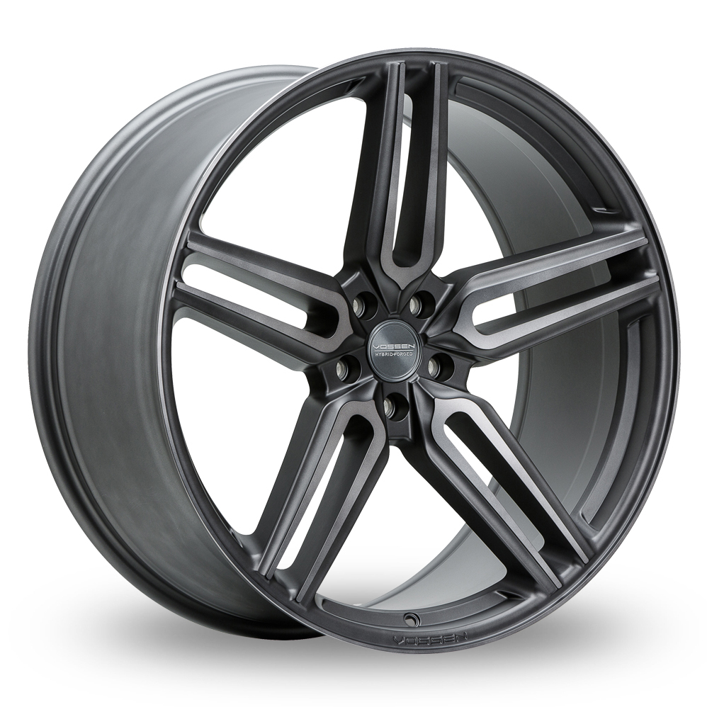 Vossen HF-1 (10.5x21) (Deep Concave) Tinted Matte Gunmetal Alloy Wheels