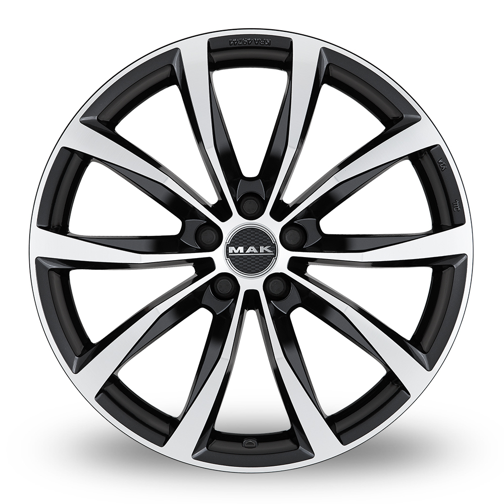 19" MAK Wolf Black Mirror Alloy Wheels