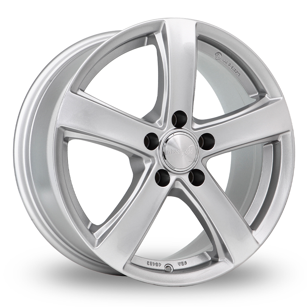17" Wheelworld WH24 Silver Alloy Wheels