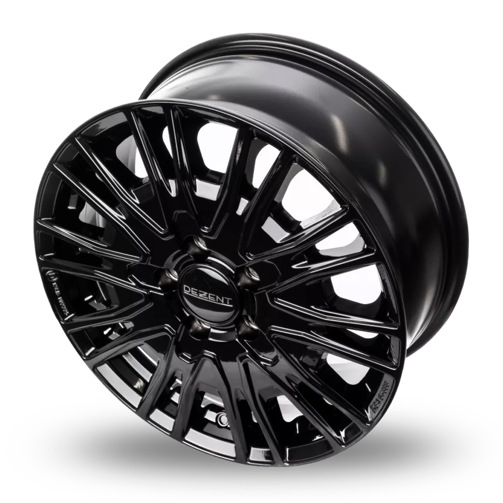 16" Dezent KE Black Alloy Wheels