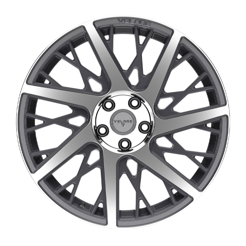 19" Velare VLR05 Platinum Grey Polsihed Alloy Wheels