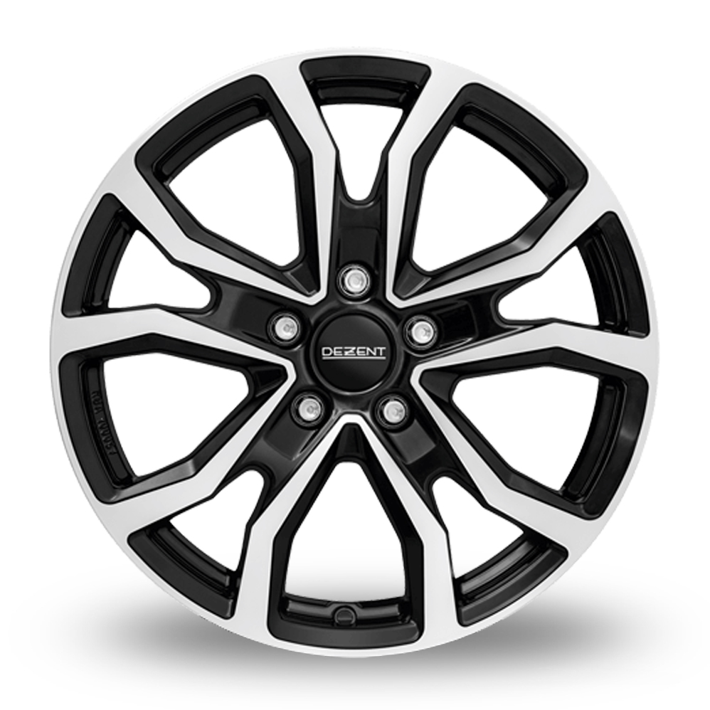 15" Dezent TV-Trailer Black Polished Alloy Wheels