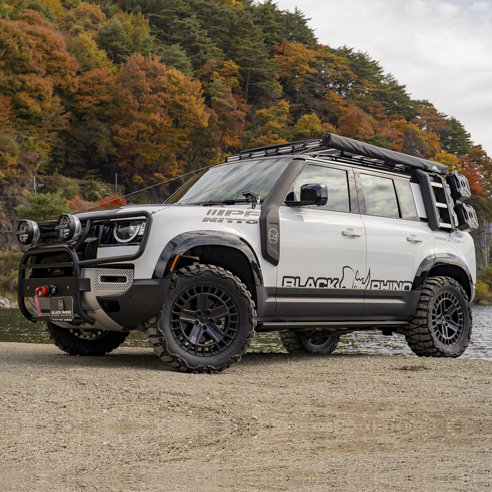18" Black Rhino Alston Matt Black Alloy Wheels
