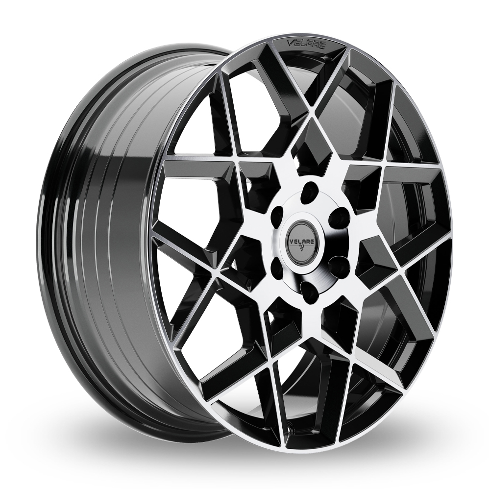 20" Velare VLR-6X Gloss Black Machined Alloy Wheels