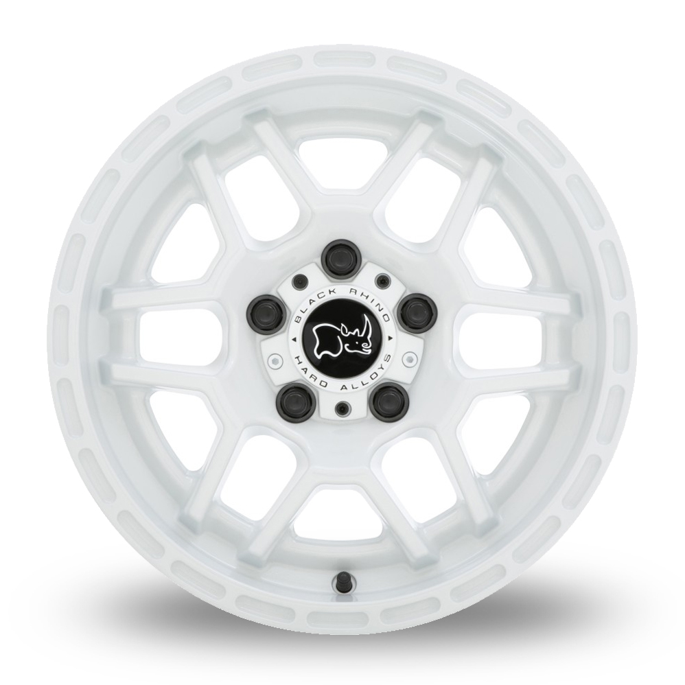 19" Black Rhino Batona (USA Warehouse) Gloss White Alloy Wheels