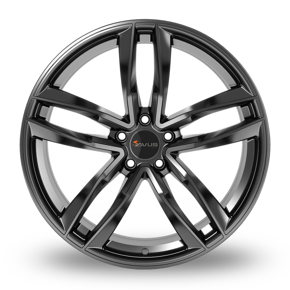 21" Avus Racing AF16 Anthracite Alloy Wheels