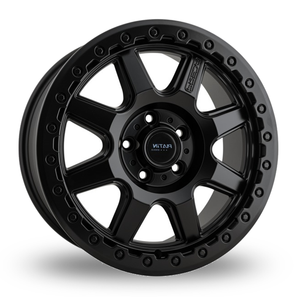 Platin P 111 Matt Black Alloy Wheels