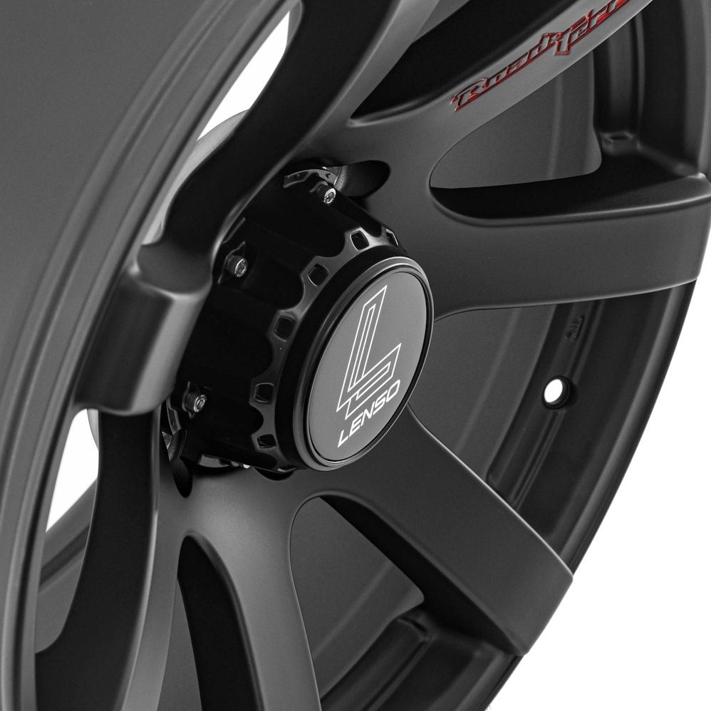 17" Lenso RT-Concave Matt Black Alloy Wheels