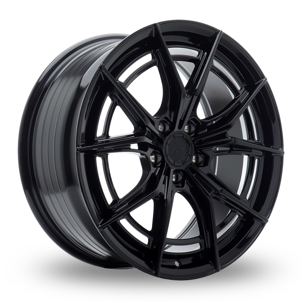 Japan Racing JR50 (8x18) Gloss Black Alloy Wheels