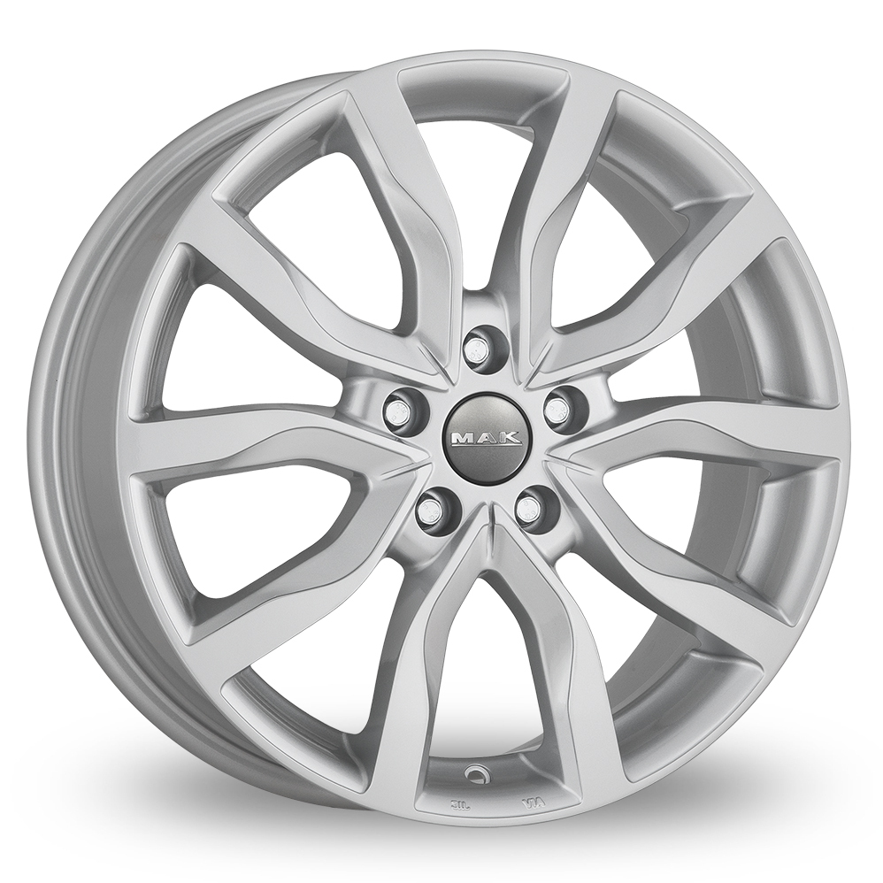 MAK Koln Silver Alloy Wheels