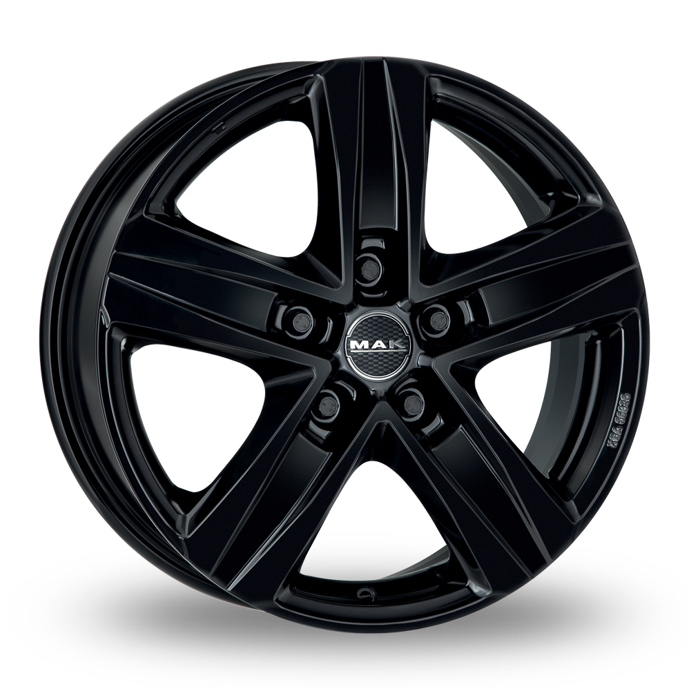 MAK STONE5 3 Gloss Black Alloy Wheels