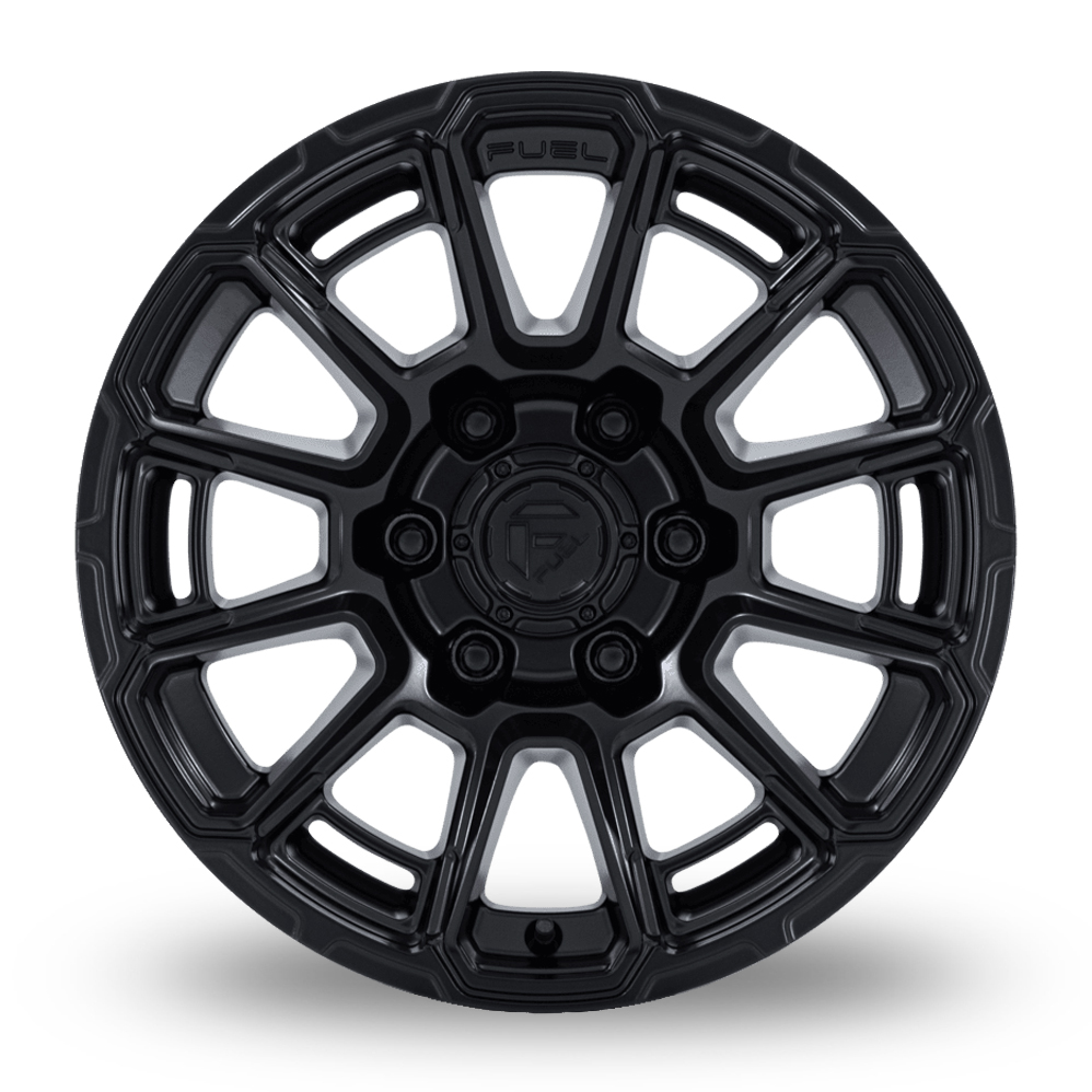 18" Fuel Off-Road FC910 Foxhound (USA Warehouse) Blackout Alloy Wheels