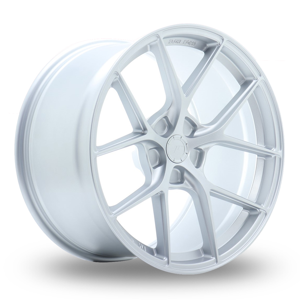 Japan Racing SL-01 (10x19) (Custom Fitment) Matt Silver Alloy Wheels