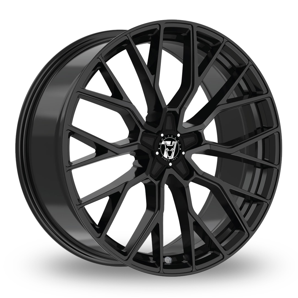 Wolfrace 71 Munich GTR Gloss Raven Black Alloy Wheels
