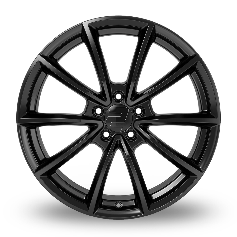 19" 2DRV WH28 Gloss Black Alloy Wheels