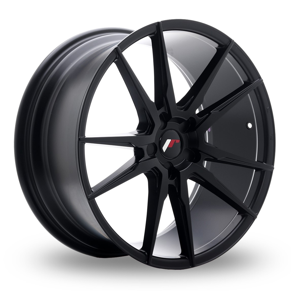 Japan Racing JR21 (8.5x20) (Custom Fitment) Matt Black Alloy Wheels