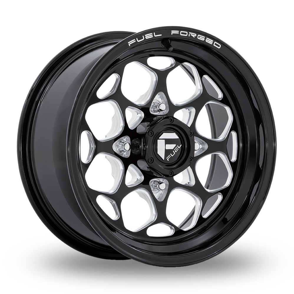 Fuel Off-Road FV400 Scepter UTV (USA Warehouse) Gloss Black Milled Alloy Wheels