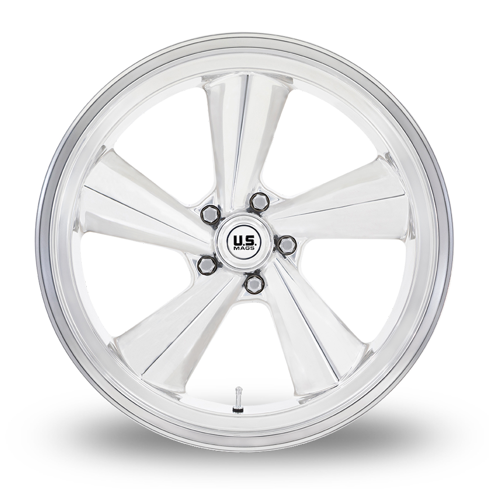 22" US Mags U135 TS Polished Alloy Wheels