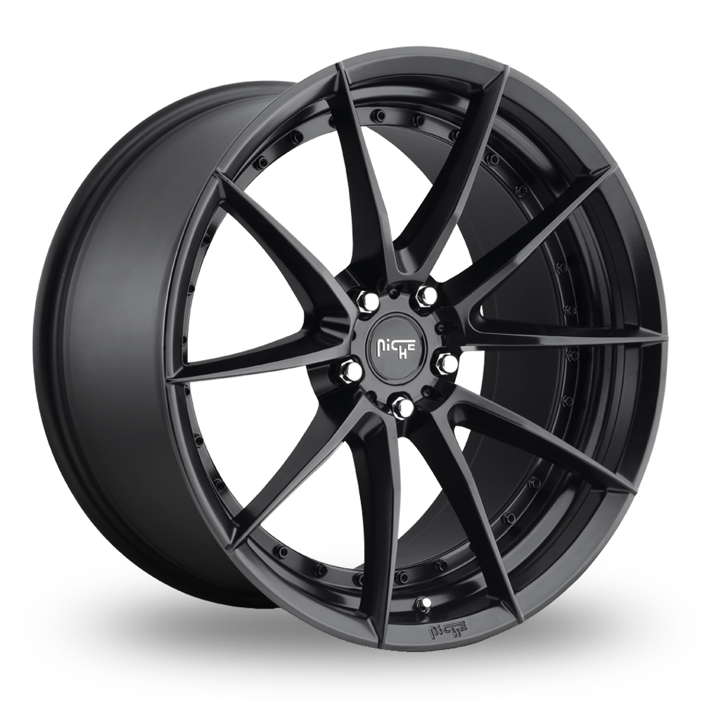 Niche M196 Sector (USA Warehouse) Matt Black Alloy Wheels