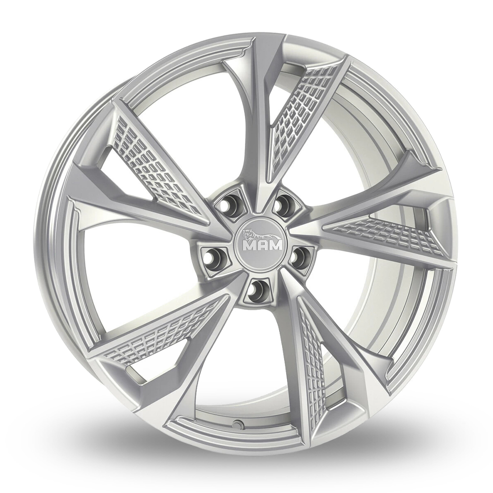 MAM RS6 Silver Alloy Wheels