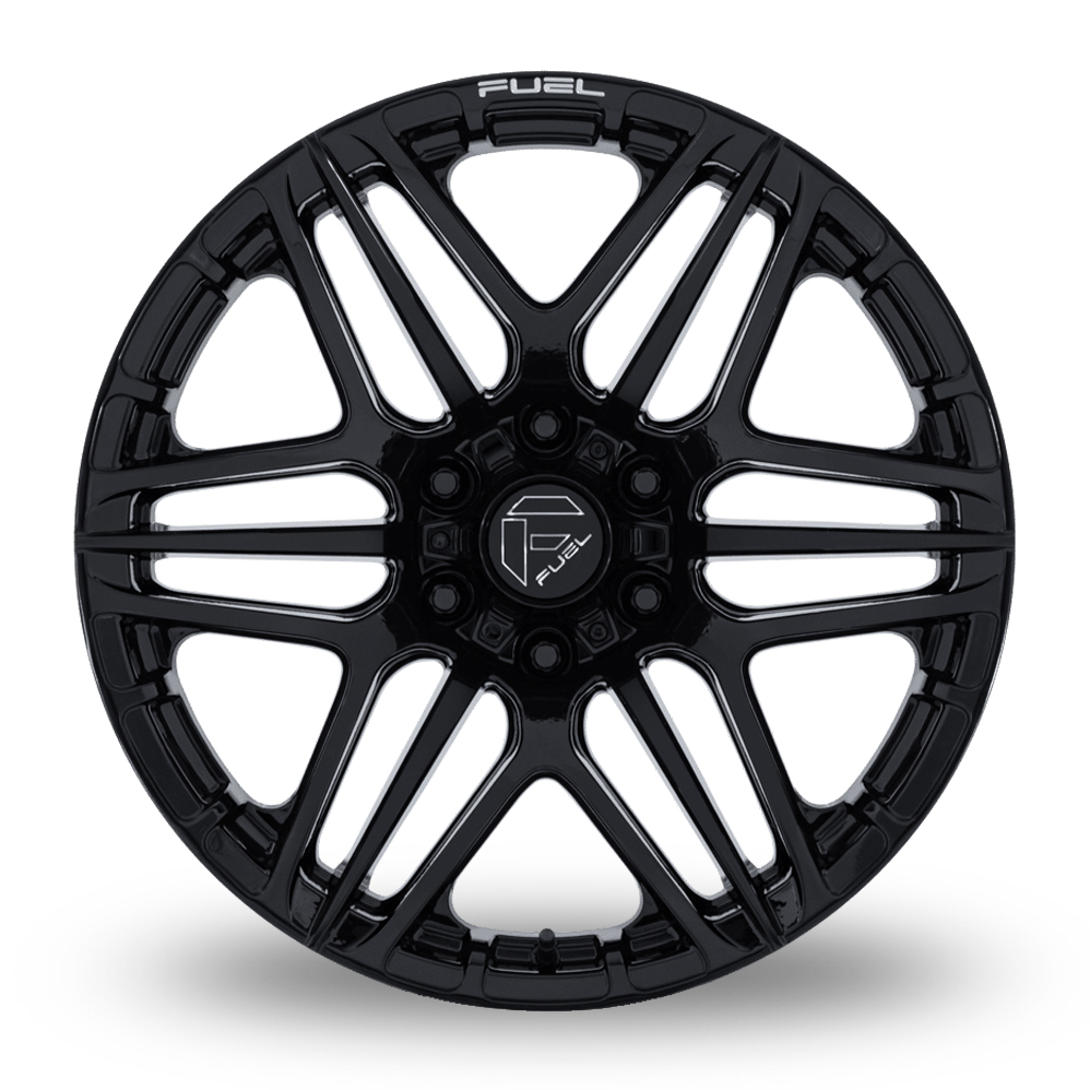 20" Fuel Off-Road FC909 Weapon (USA Warehouse) Gloss Black Alloy Wheels