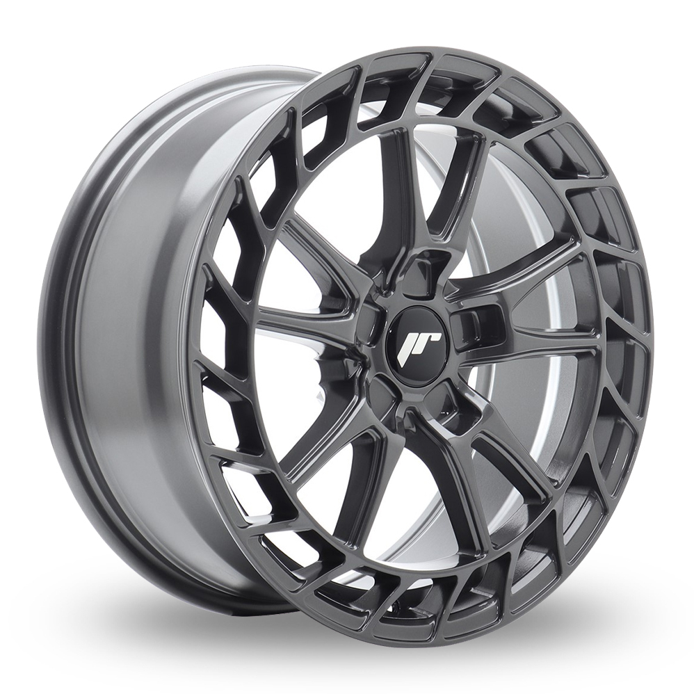 Japan Racing JR45 (8x18) (Custom Fitment) Hyper Grey Alloy Wheels