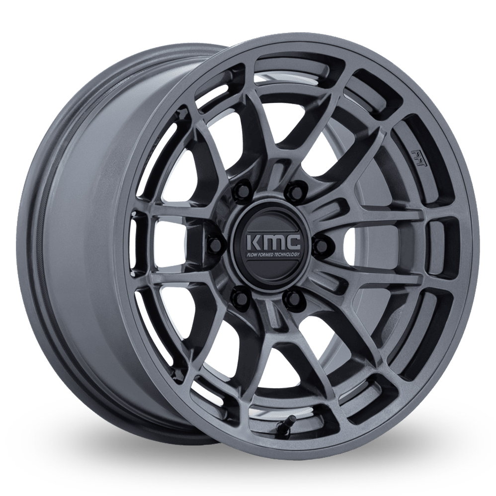 KMC KM732 Archer (USA Warehouse) Gloss Anthracite Alloy Wheels