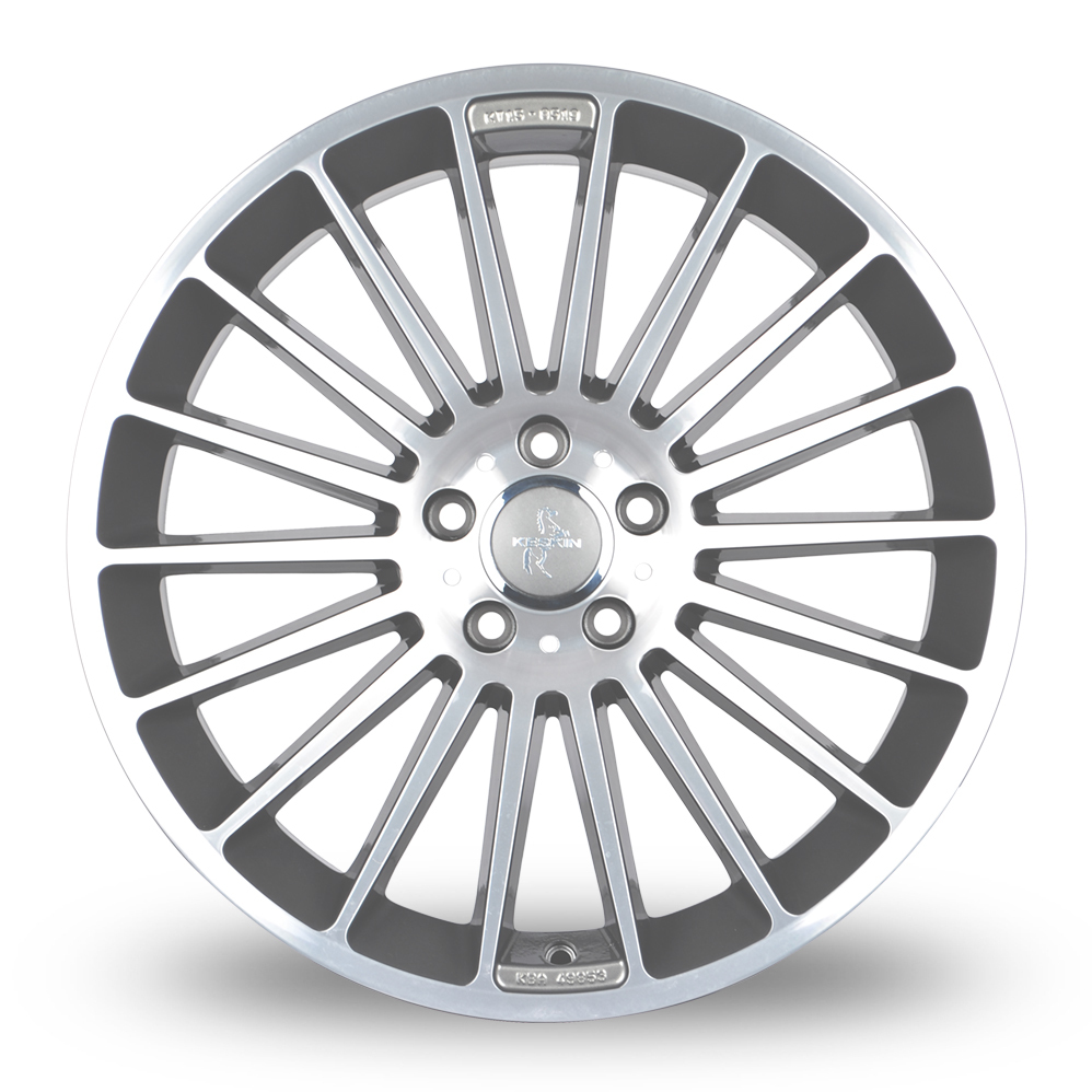 17" Keskin Tuning KT15 Palladium Polished Alloy Wheels