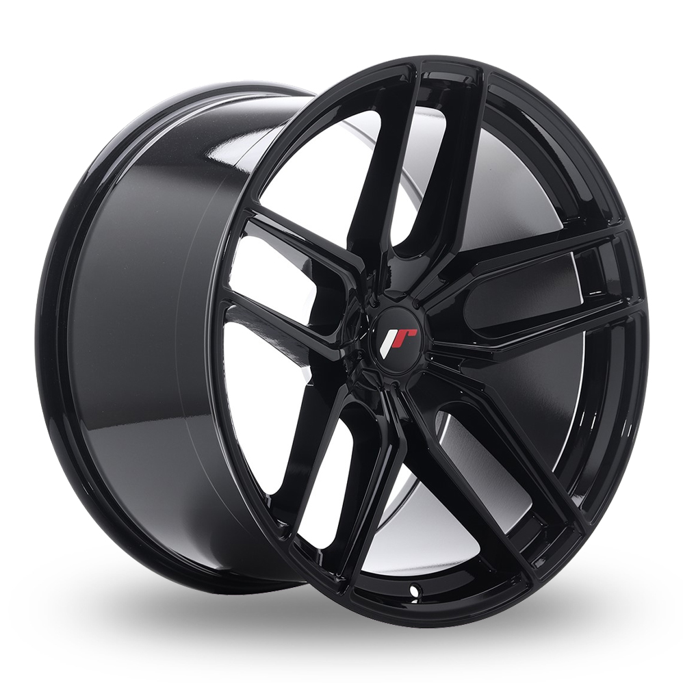 Japan Racing JR25 (11x20) (Custom Fitment) Gloss Black Alloy Wheels