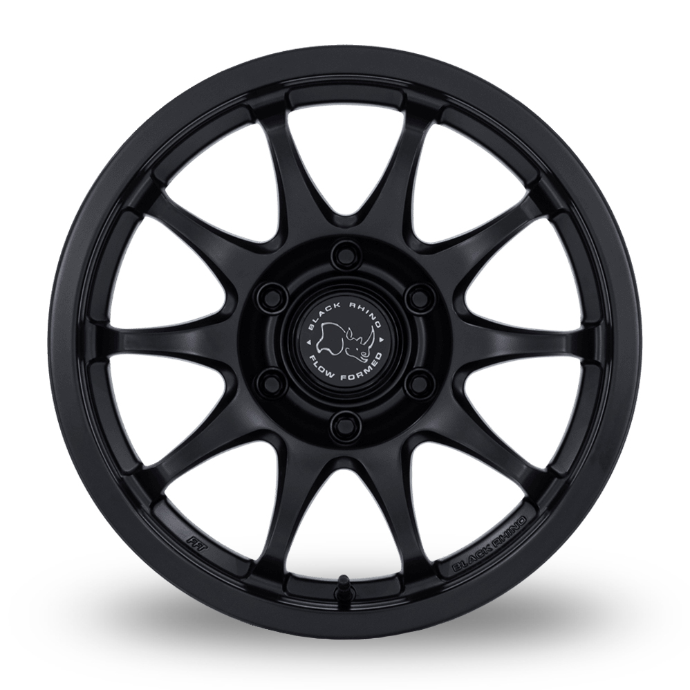 17" Black Rhino BR038 Ronin (USA Warehouse) Matt Black Alloy Wheels