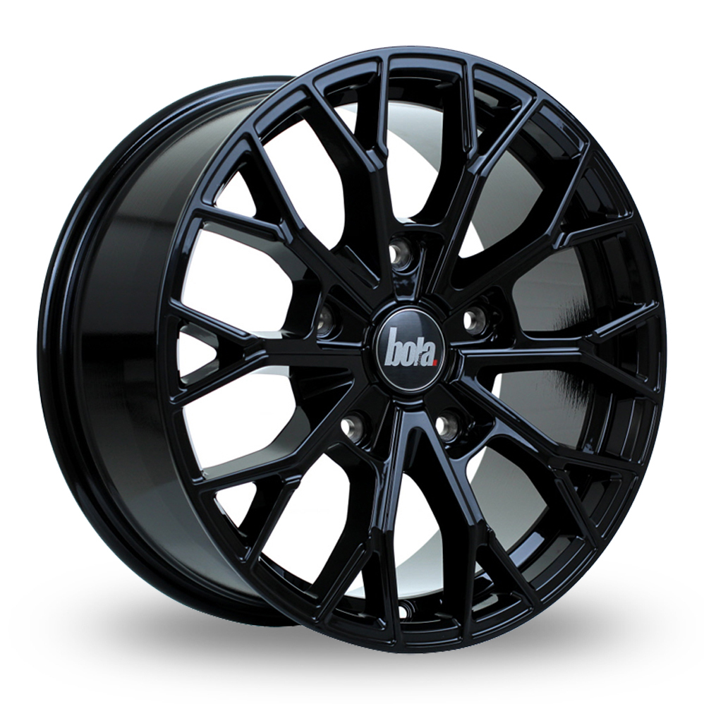 Bola Vansport B24 Gloss Black Alloy Wheels